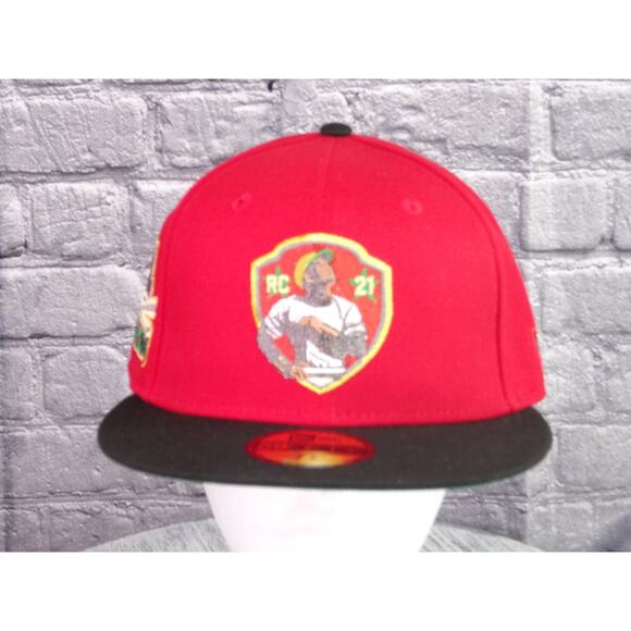 New Era 59Fifty Roberto Clemente 21 Nation Tribute Fitted Hat Cap Size 7 3/8 New - Picture 1 of 9